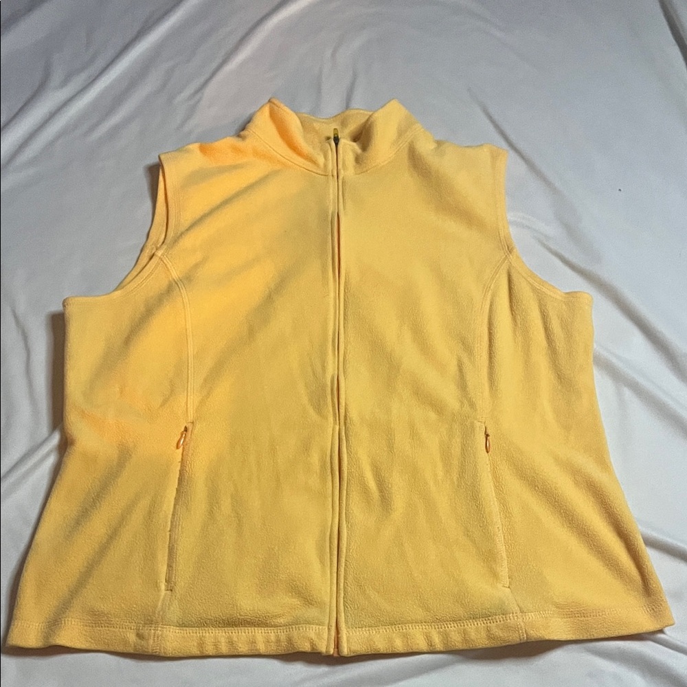 L.L.Bean Full Zip Fleece Vest
